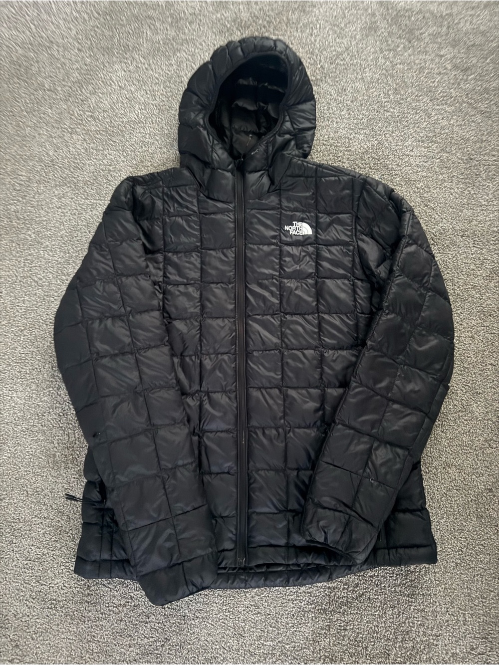 The North Face Men's Black Quilted Hooded Puffer Jacket